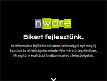 Tablet Screenshot of n-ware.hu